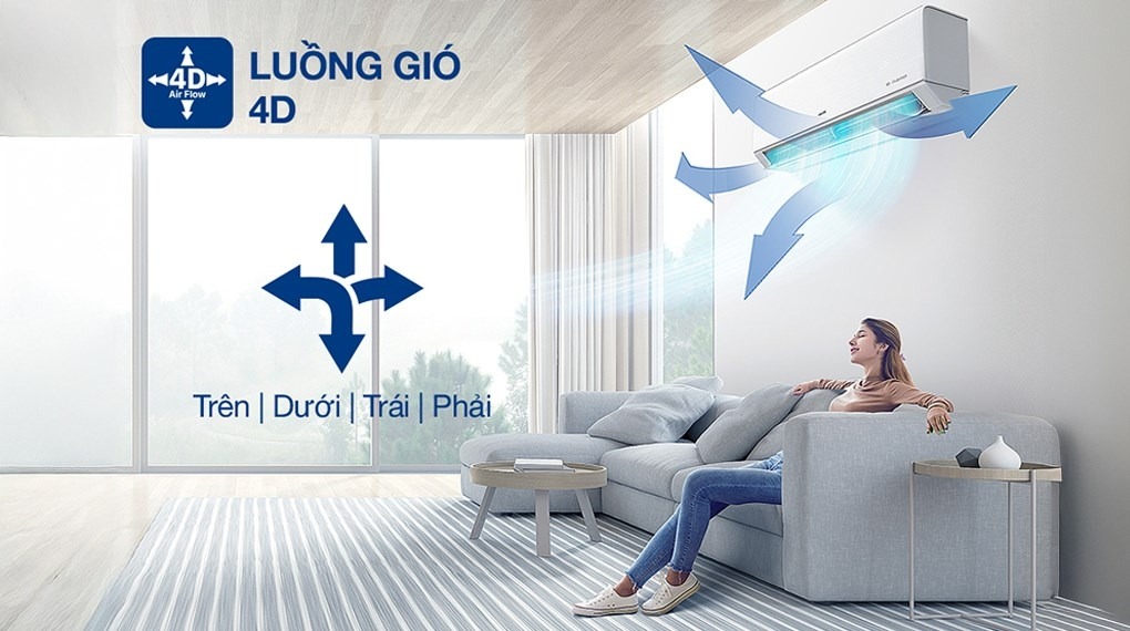 Điều hòa Aux 12000btu AW13CAA4DI-3VN, 1 chiều inverter